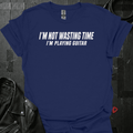 Playing Guitar Instead T-Shirt - Navy - T-Shirt