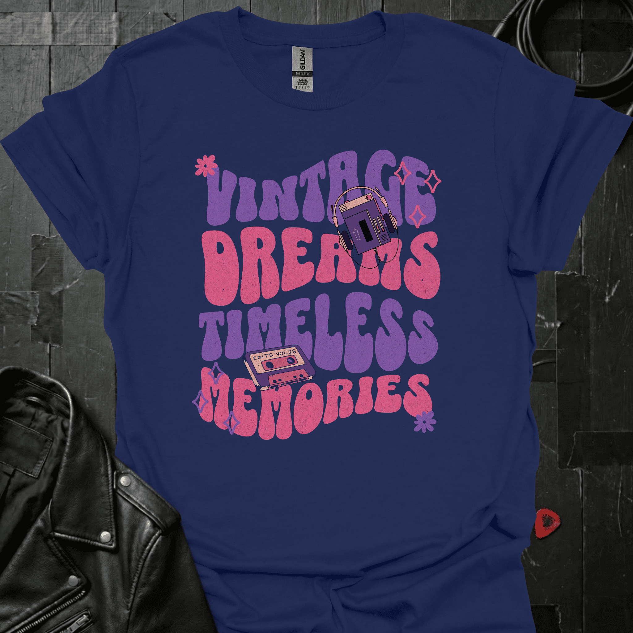 Timeless Memories T-Shirt - Navy - T-Shirt