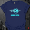 Sound In Motion T-Shirt - Navy - T-Shirt