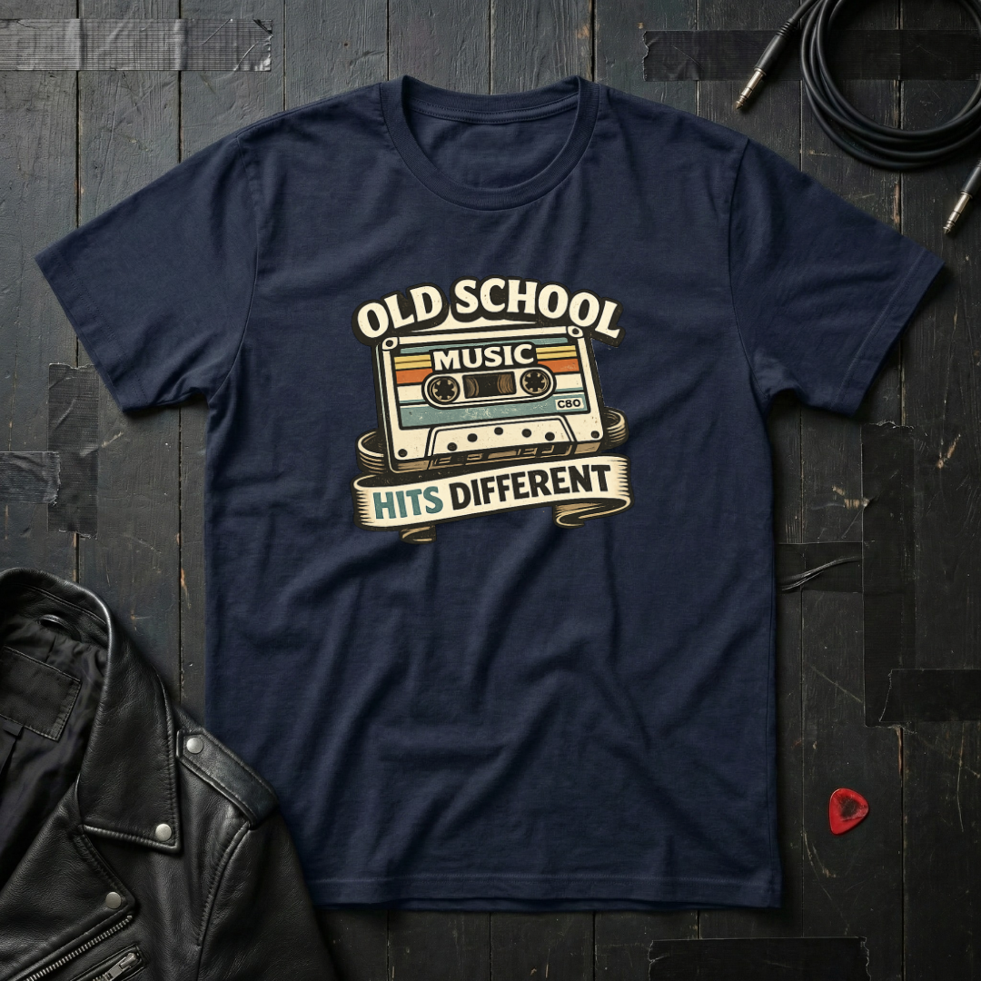 Old School Music Hits Different T-Shirt