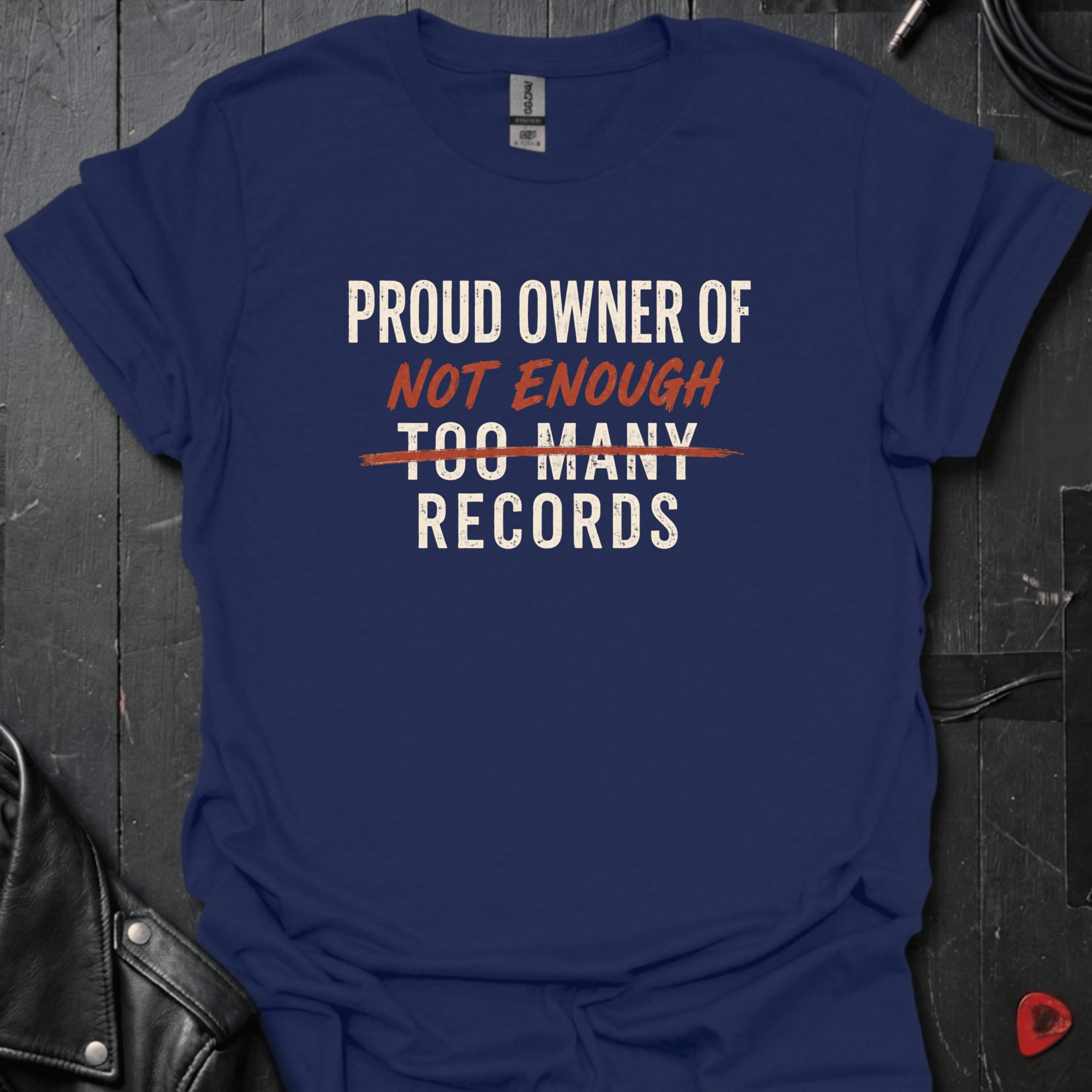 Proud Owner T-Shirt - Navy - T-Shirt