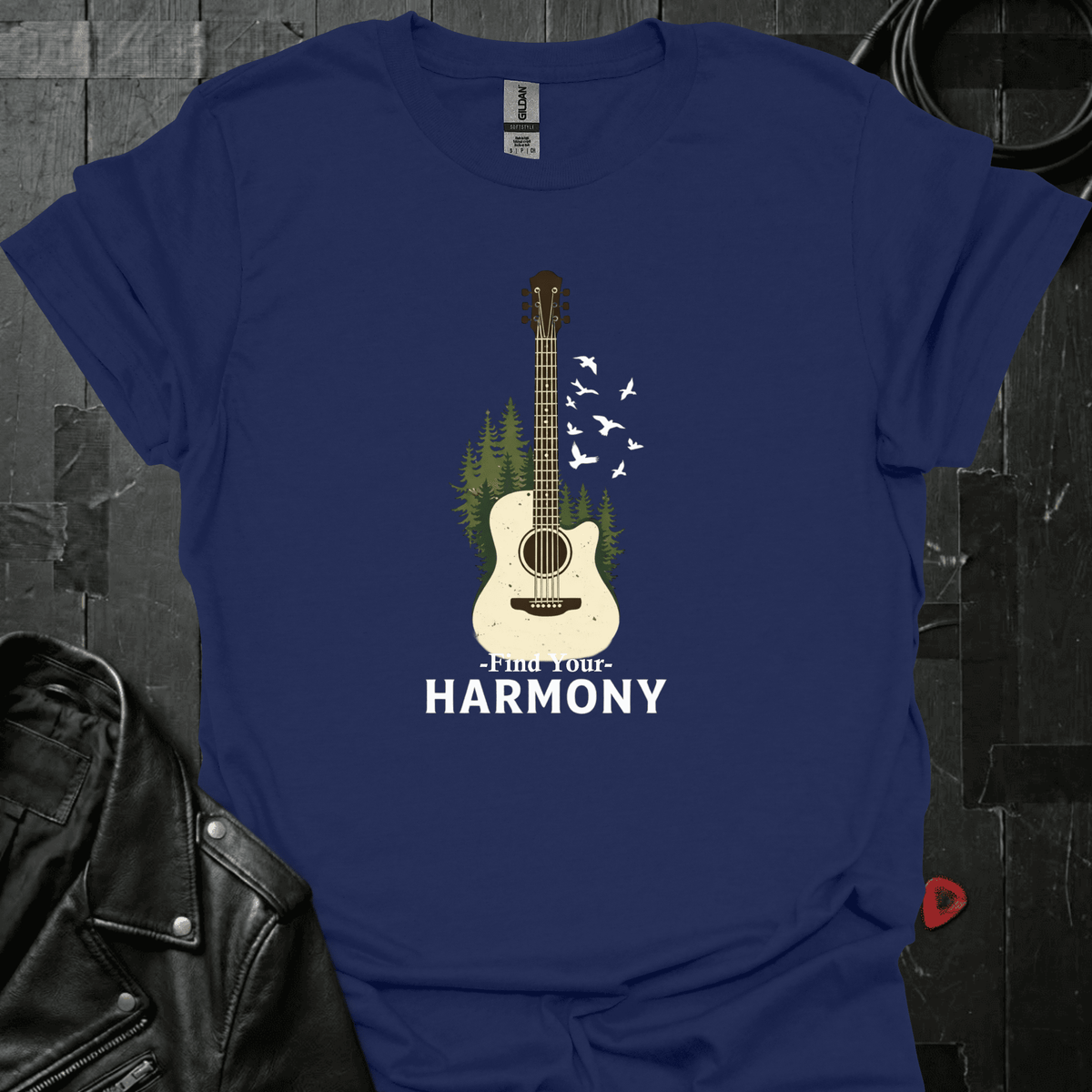 Find Your Harmony T-Shirt - Navy - T-Shirt