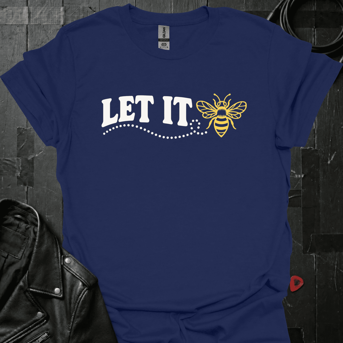Let It Be T-Shirt - Navy - T-Shirt