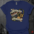 Digital Burnout T-Shirt - Navy - T-Shirt