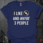 I Like Vinyl T-Shirt - Navy - T-Shirt