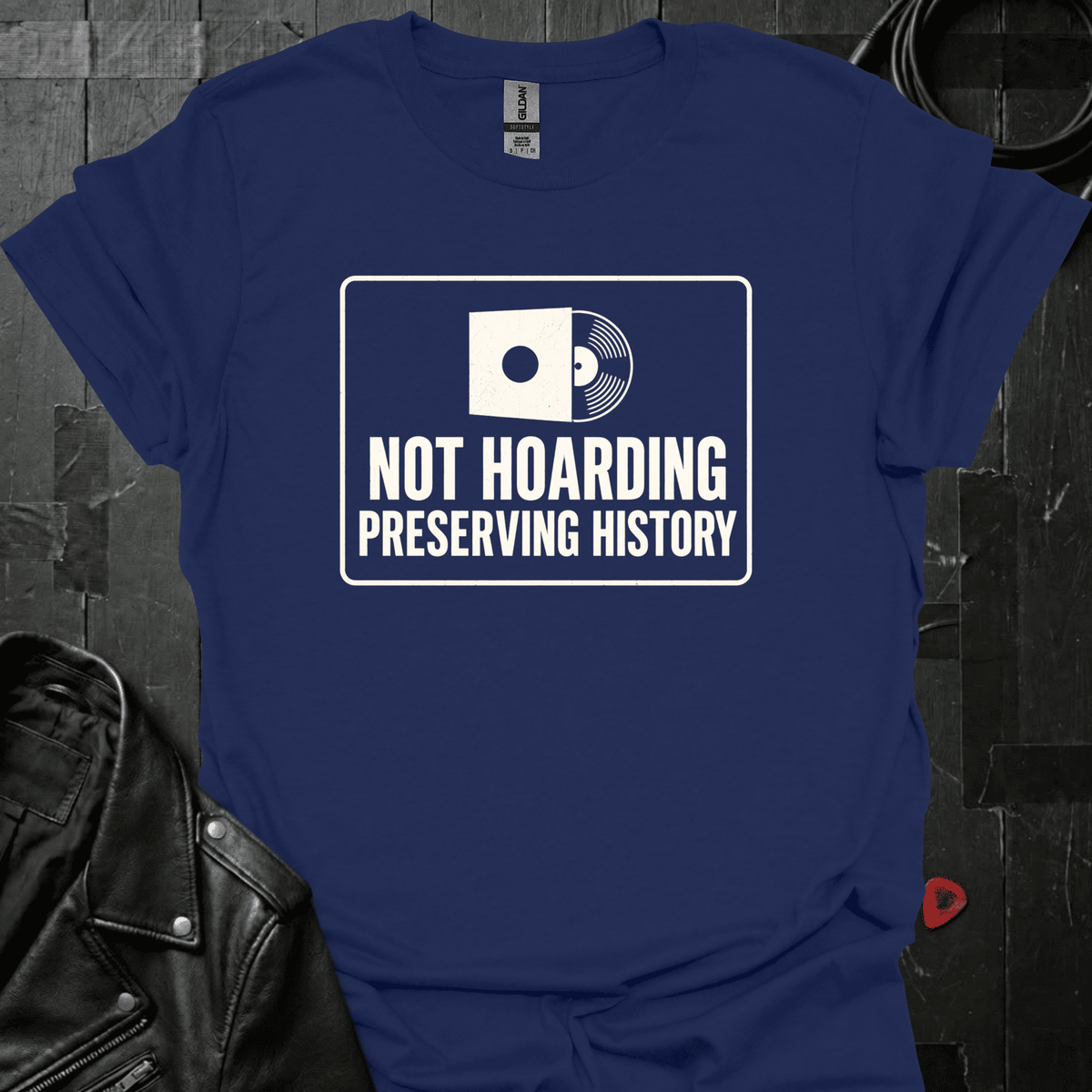 Preserving History T-Shirt - Navy - T-Shirt