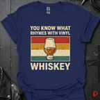 Rhymes With Vinyl T-Shirt - Navy - T-Shirt