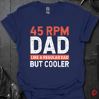 45RPM Dad T-Shirt - Navy - T-Shirt