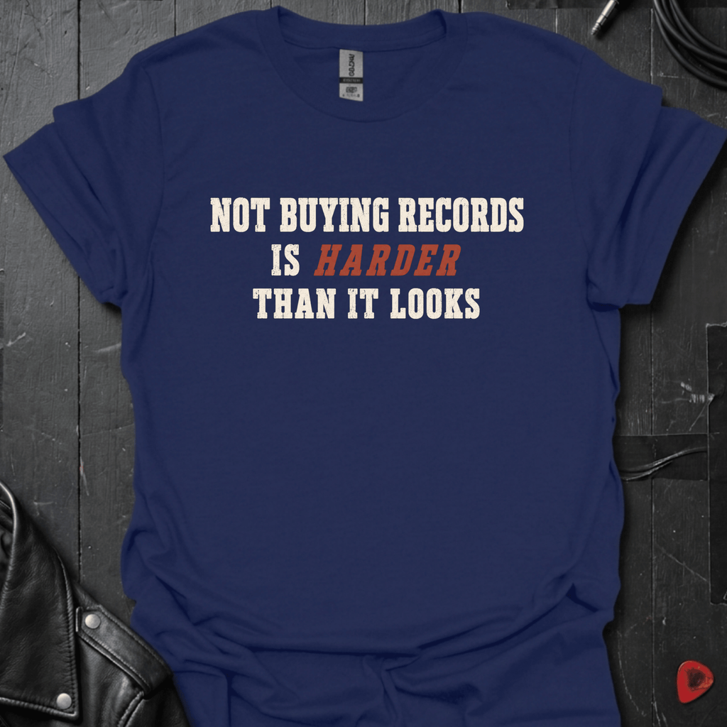 Record Buying Problem T-Shirt - Dark Chocolate - T-Shirt