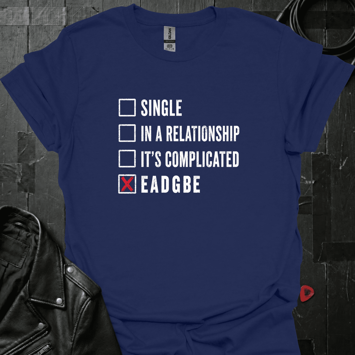 Relationship Status T-Shirt - Navy - T-Shirt