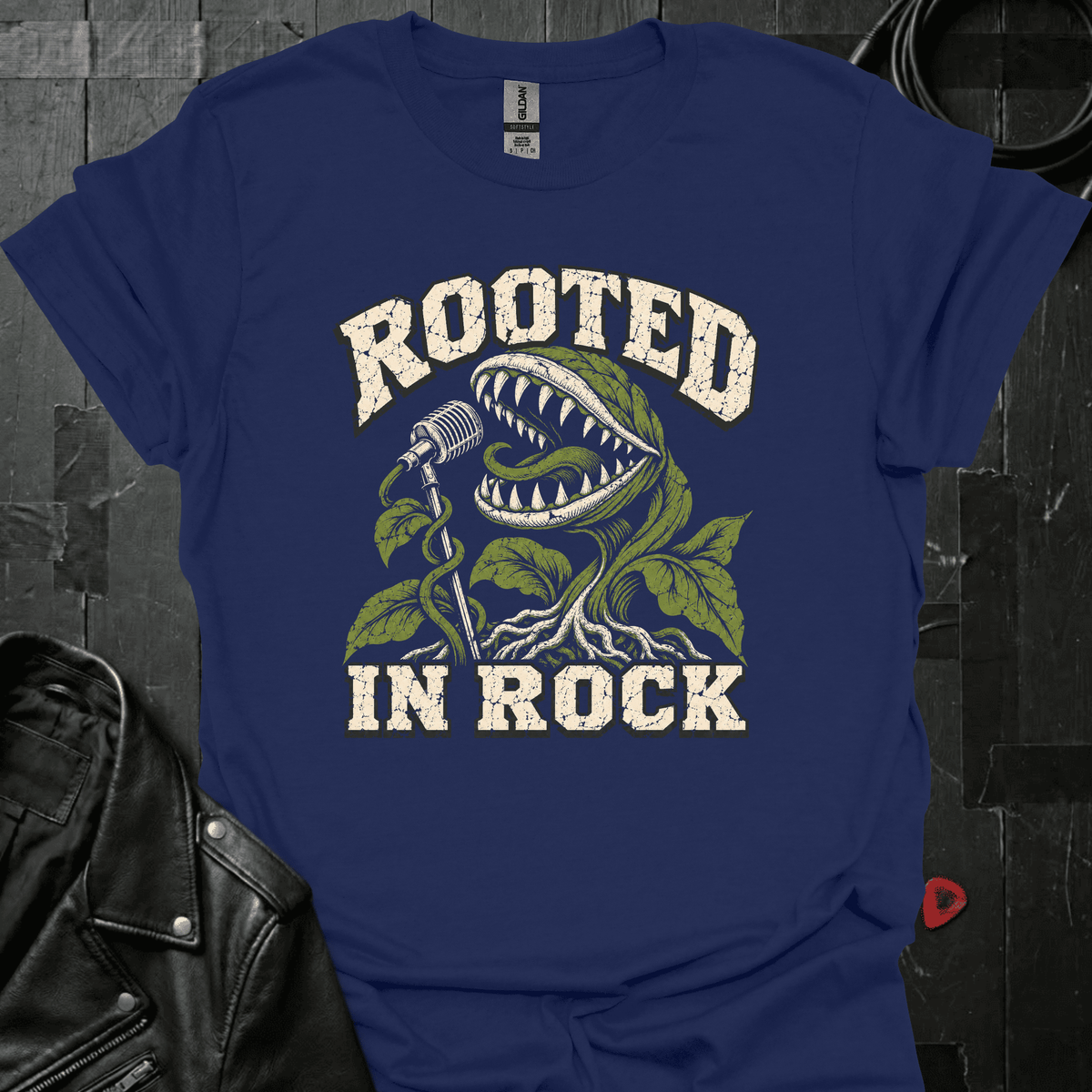 Rooted In Rock T-Shirt - S - T-Shirt