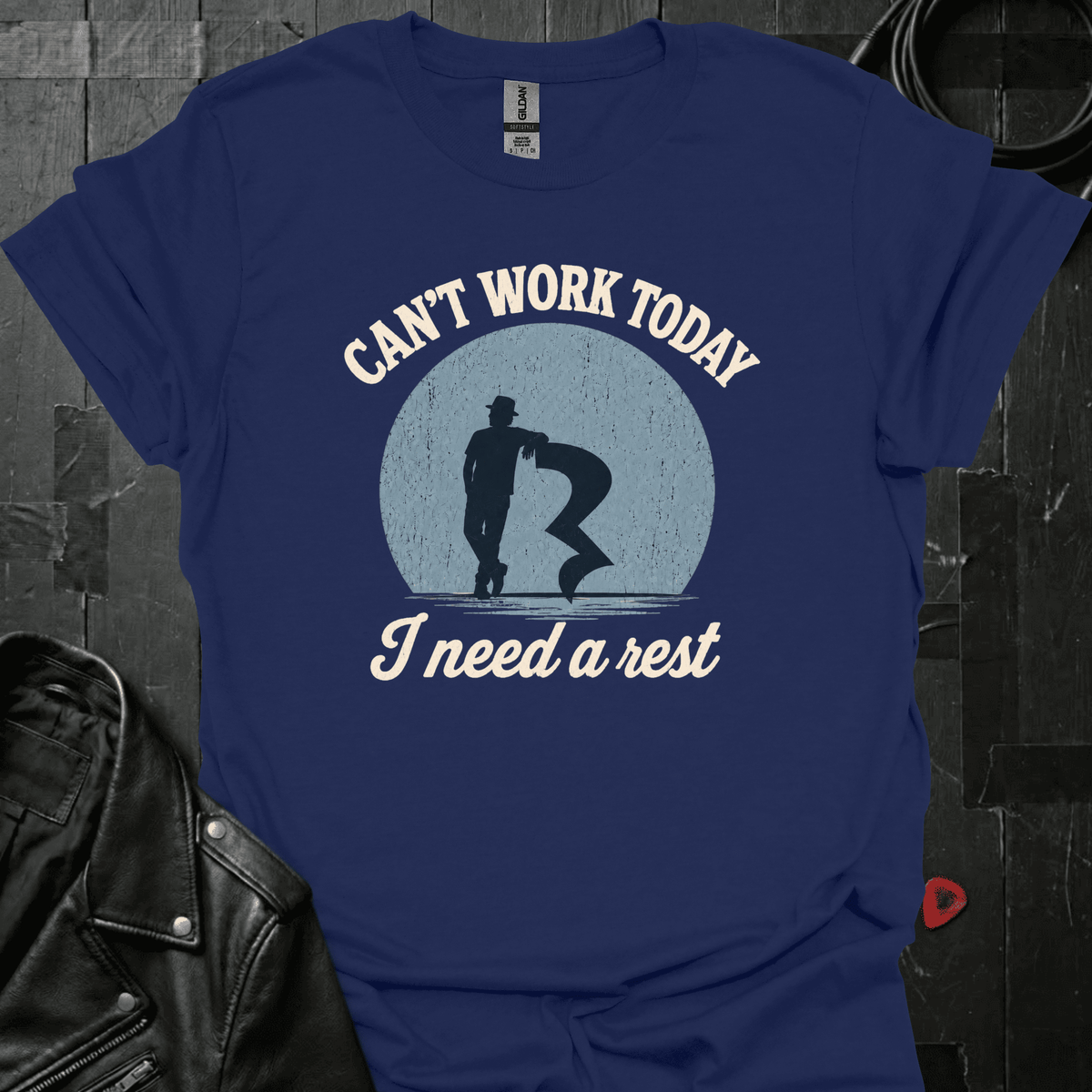 I Need A Rest T-Shirt - Navy - T-Shirt