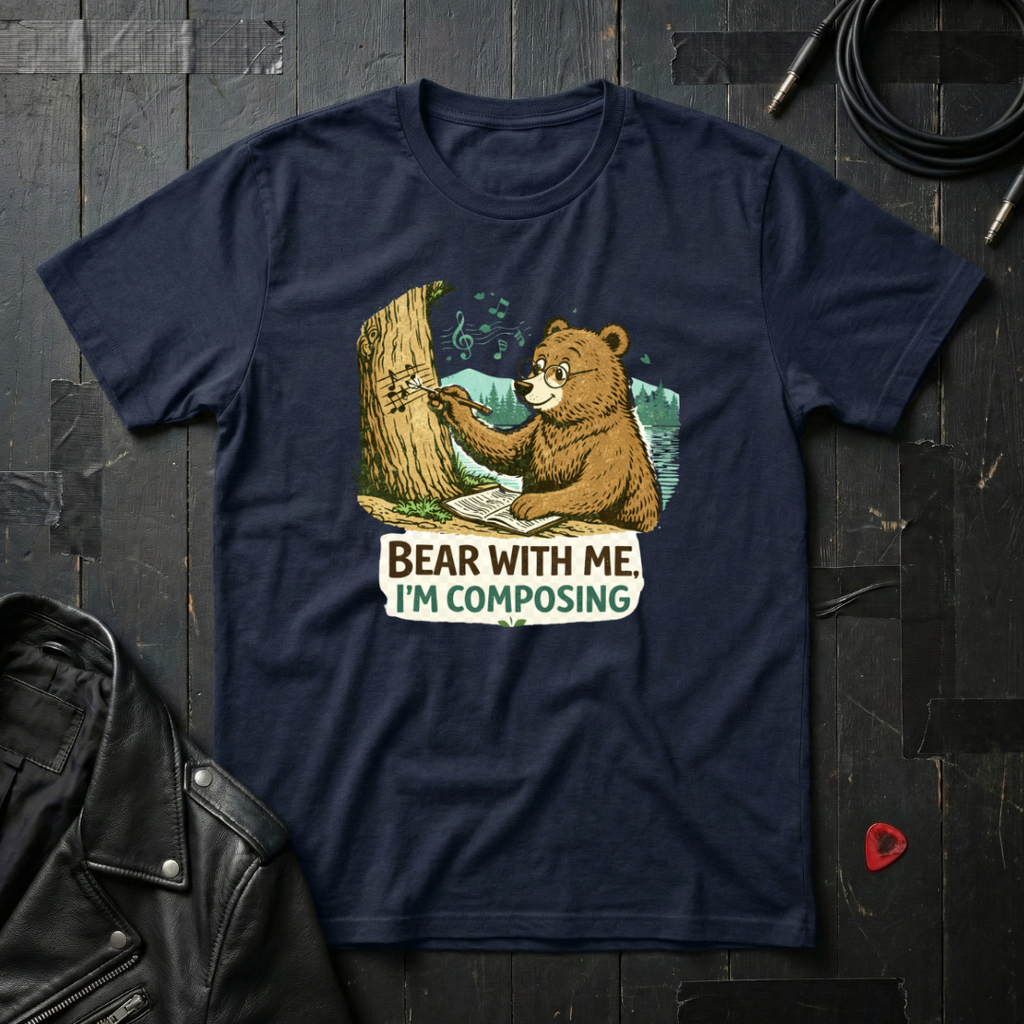 Bear With Me I'm Composing T-Shirt