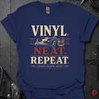 Vinyl.Neat.RepeatT-Shirt - Navy - T-Shirt