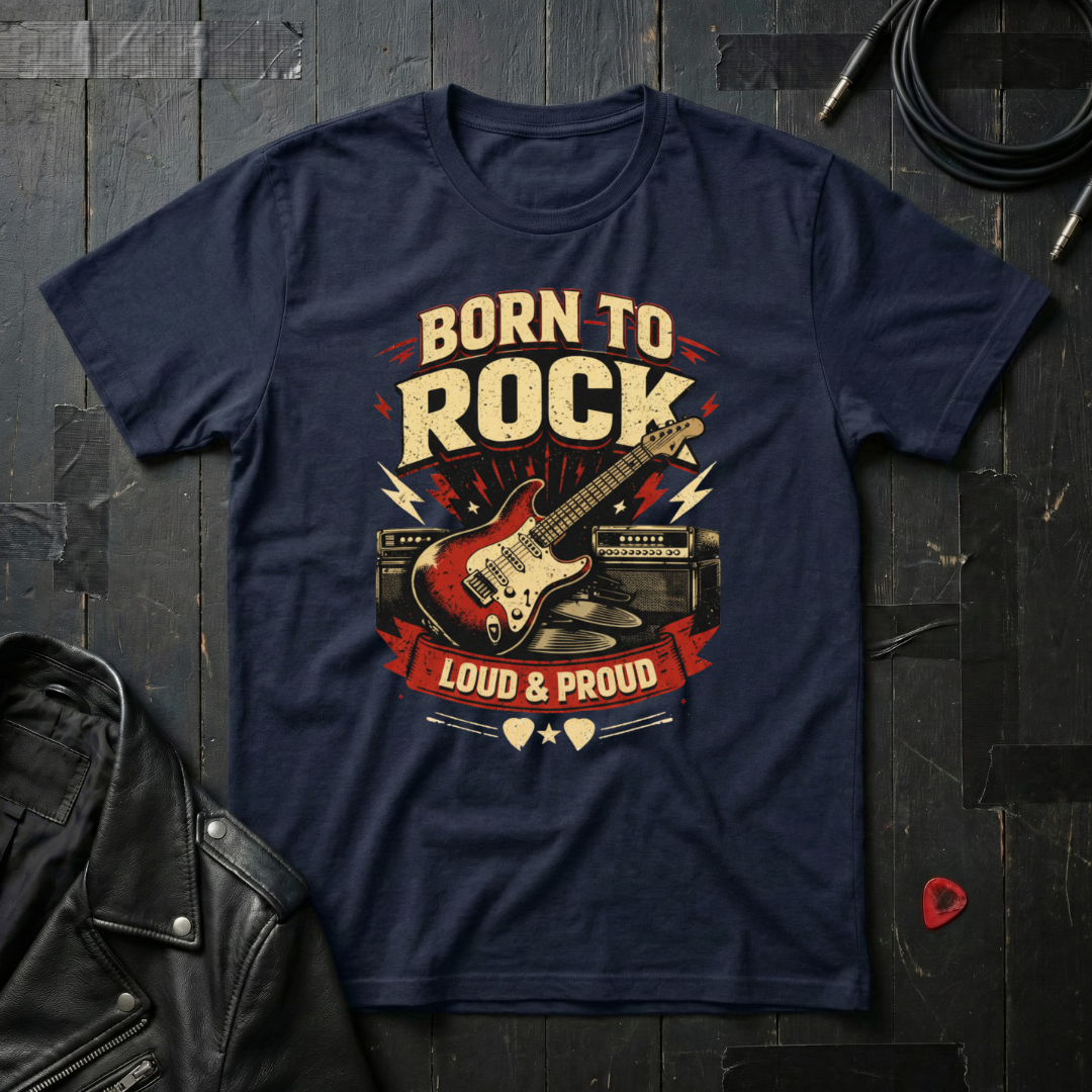 Born To Rock Loud & Proud T-Shirt