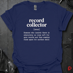 Record Collector Definition T-Shirt - Navy - T-Shirt