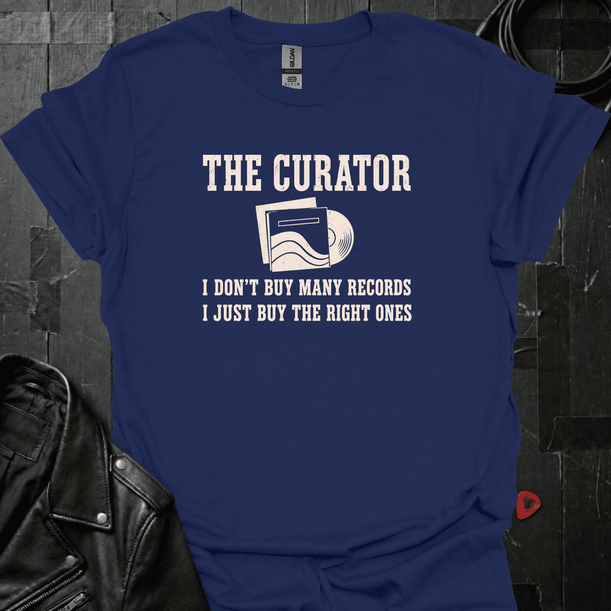 The Curator T-Shirt - Navy - T-Shirt