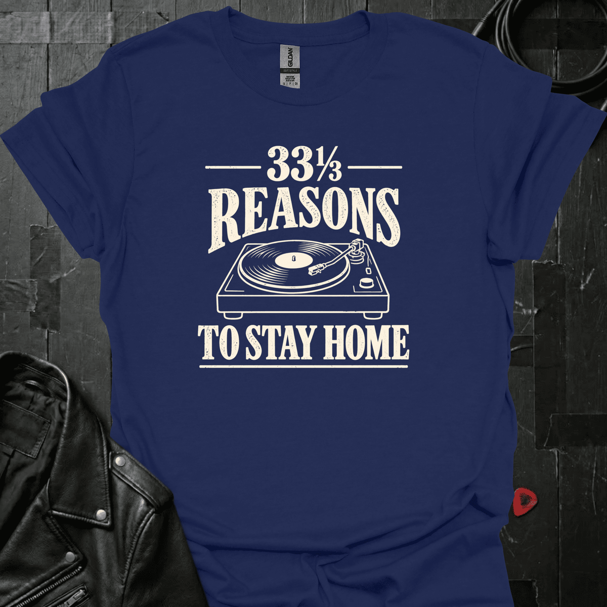 33.3 Reasons T-Shirt - Navy - T-Shirt