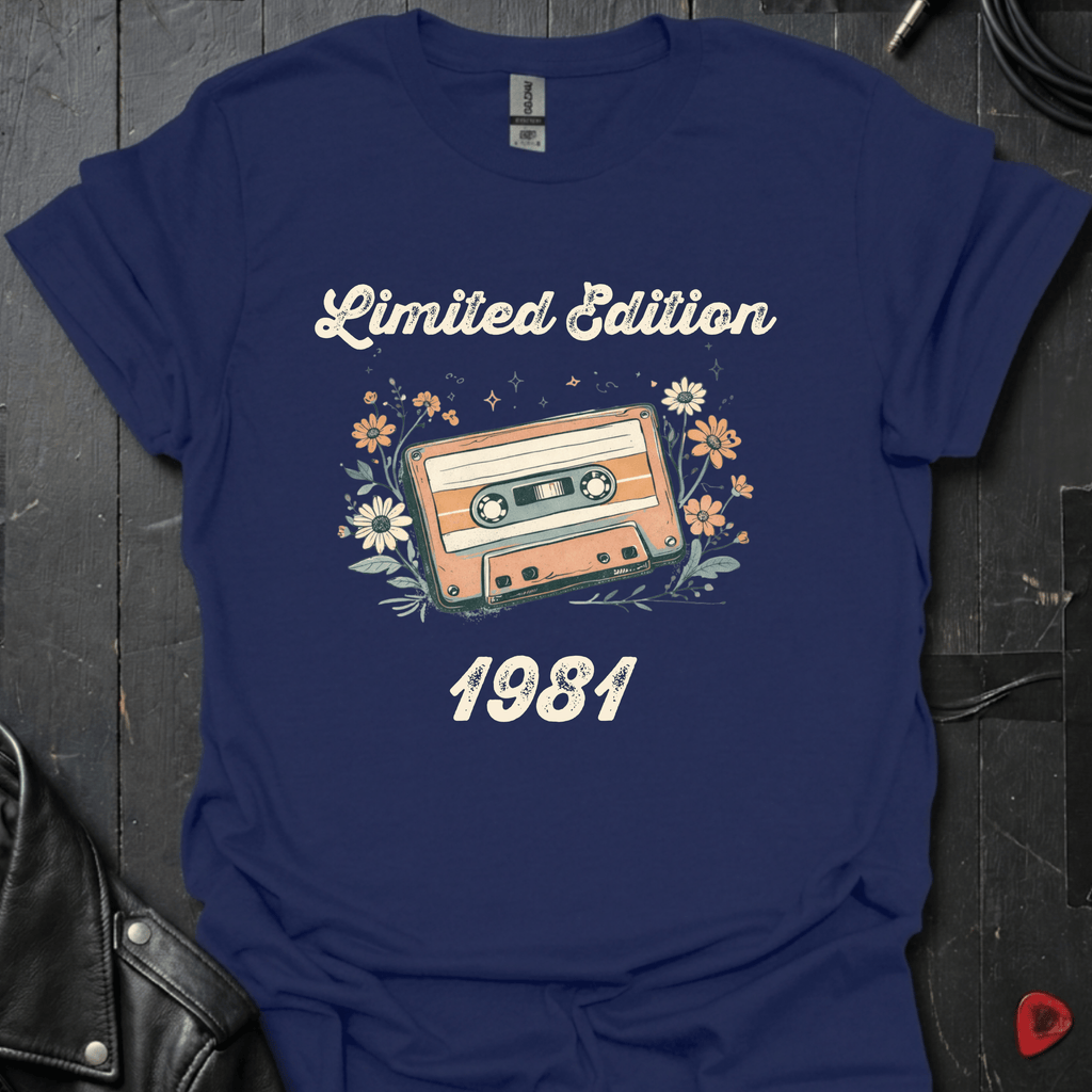 Limited Edition 1981 T-Shirt - Navy - T-Shirt