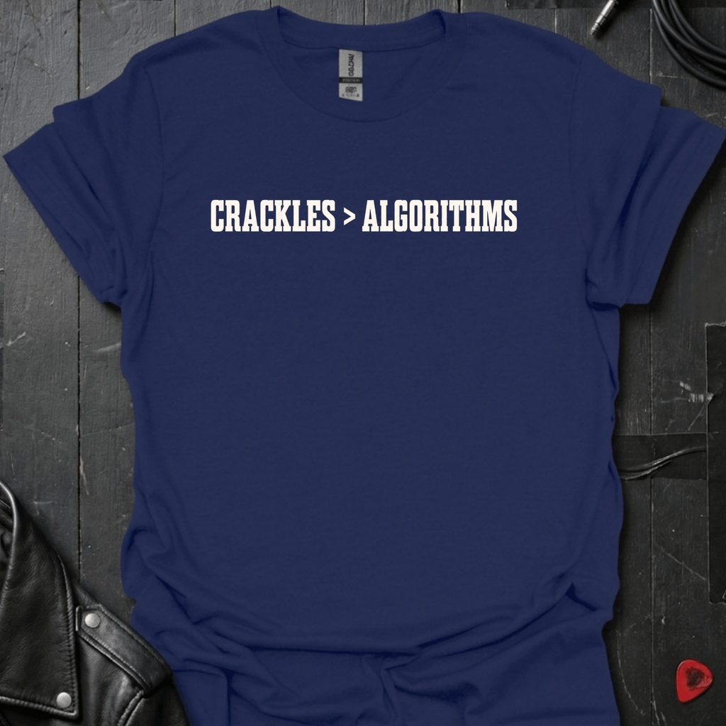 Crackles Over Algorithms T-Shirt