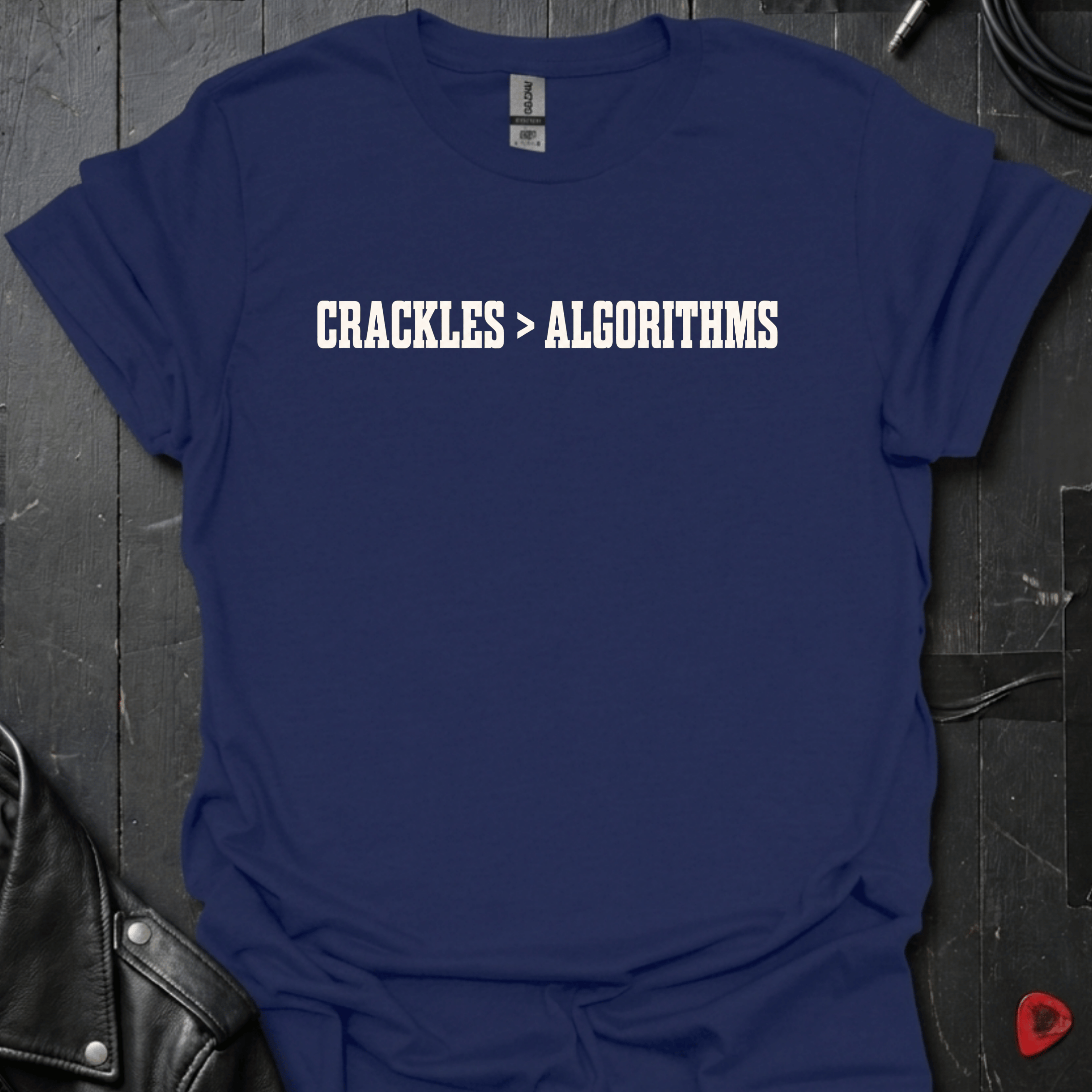 Crackles Over Algorithms T-Shirt