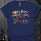 Music Was An Experience T-Shirt - Navy - T-Shirt