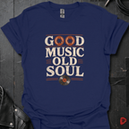 Good Music Old Soul T-Shirt - Navy - T-Shirt