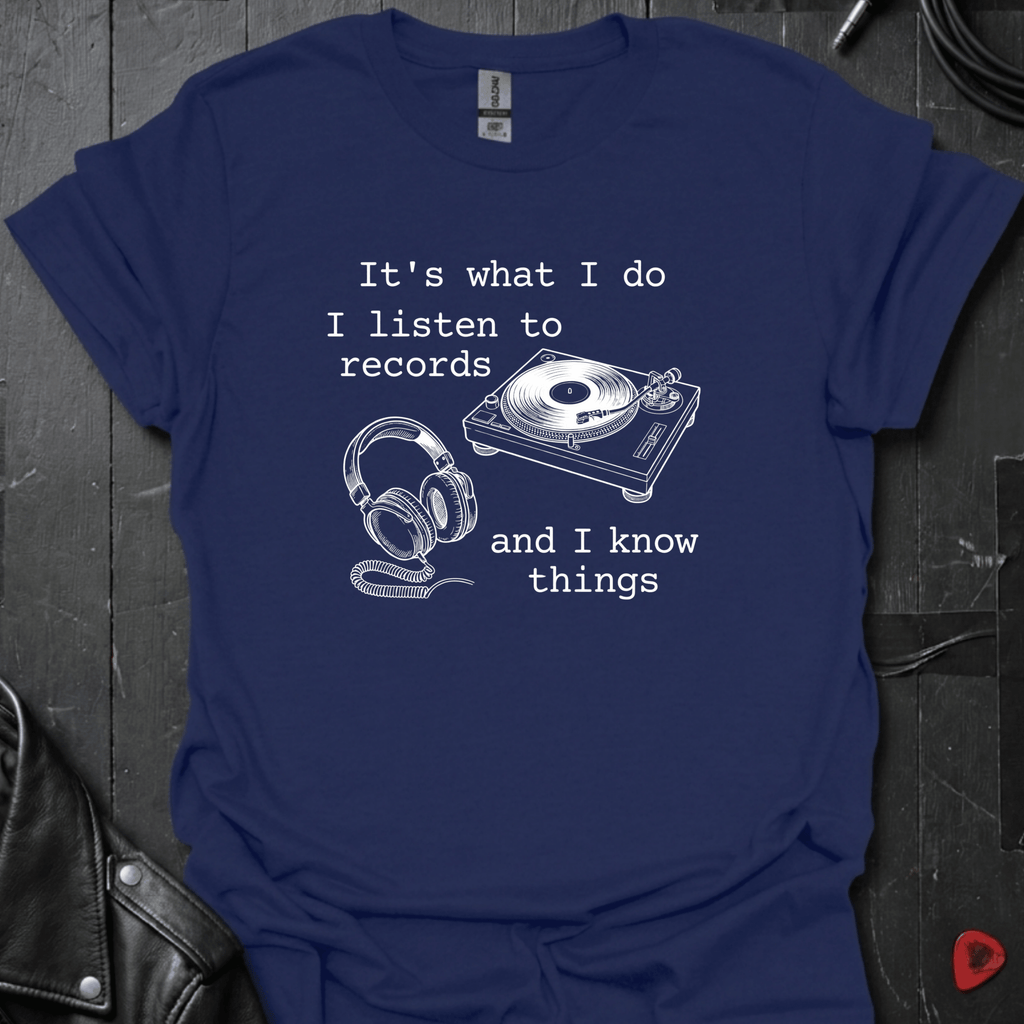 It's What I Do T-Shirt - Black - T-Shirt