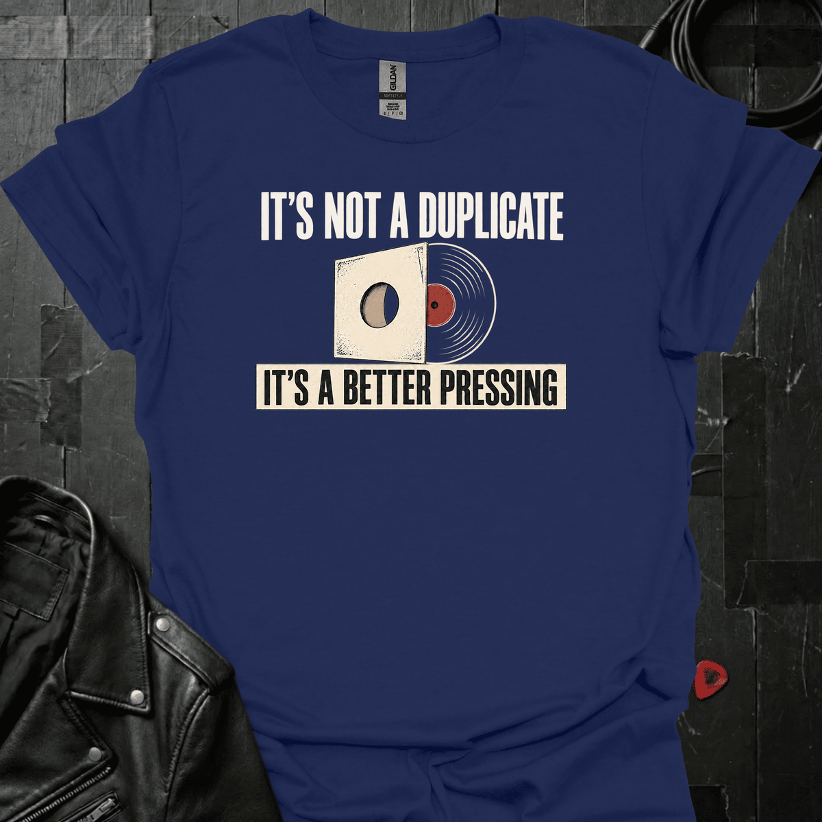 Better Pressing T-Shirt - Navy - T-Shirt