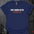 Vinyl Sounds Better T-Shirt - Navy - T-Shirt