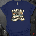 Old School Music T-Shirt - Navy - T-Shirt