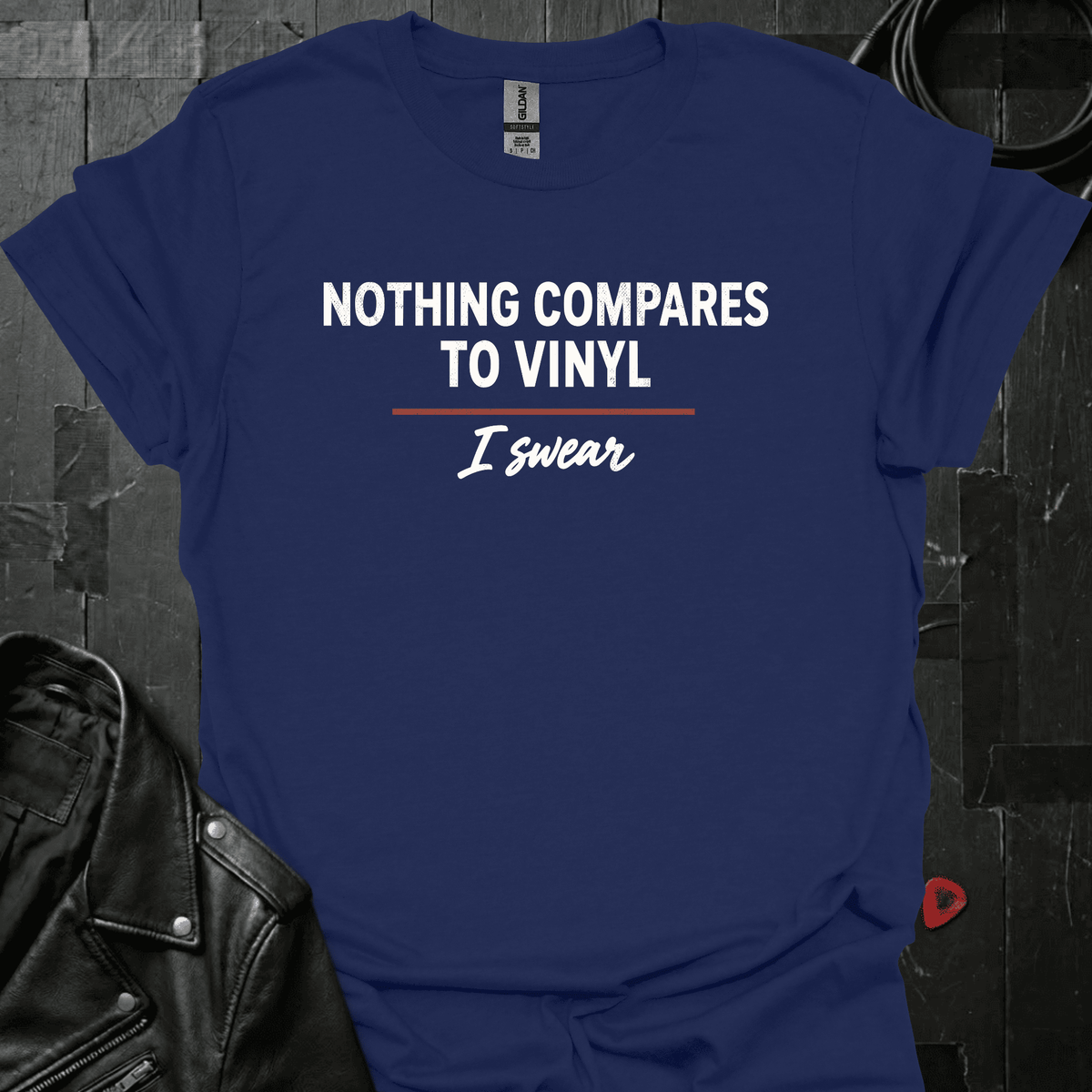 Nothing Compares To Vinyl T-Shirt - S - T-Shirt