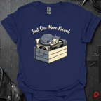 Just One More Record T-Shirt - Navy - T-Shirt