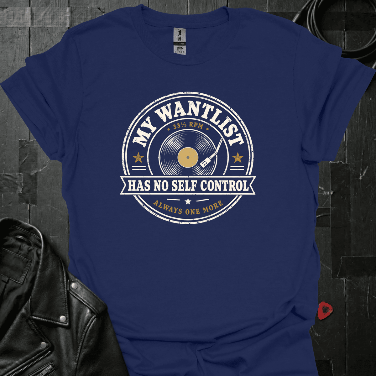 No Self Control T-Shirt - Navy - T-Shirt