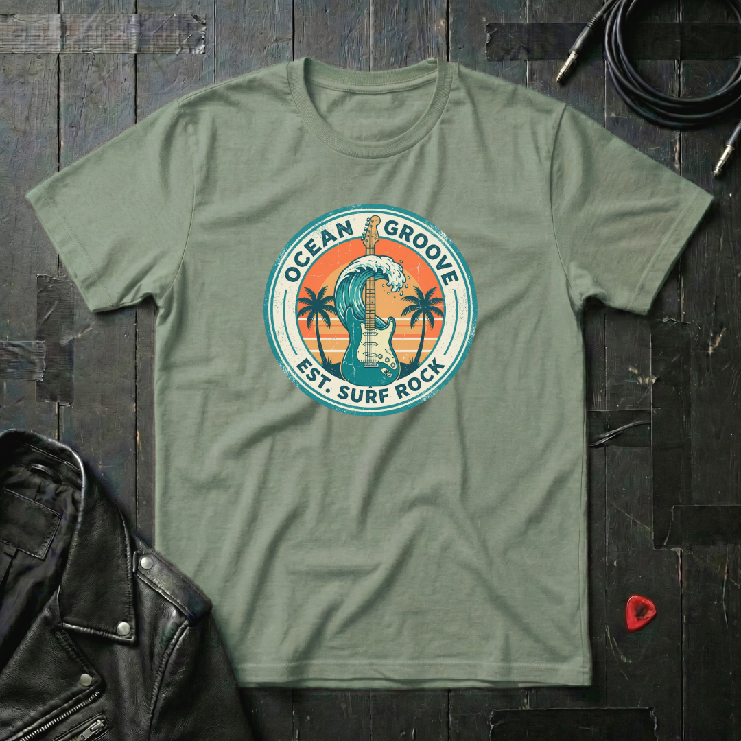 Ocean Groove Est. Surf Rock T-Shirt