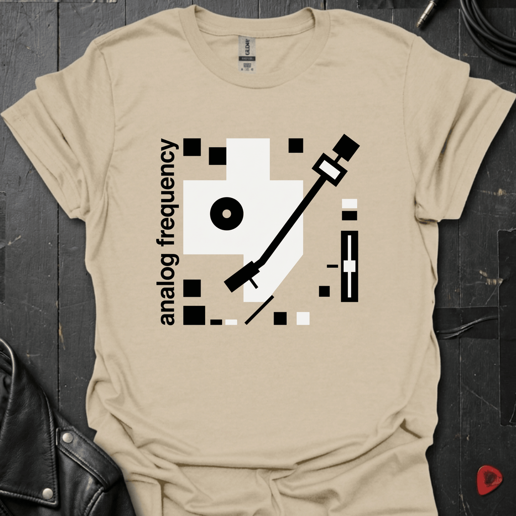 Analog Frequency T-Shirt - Sand - T-Shirt