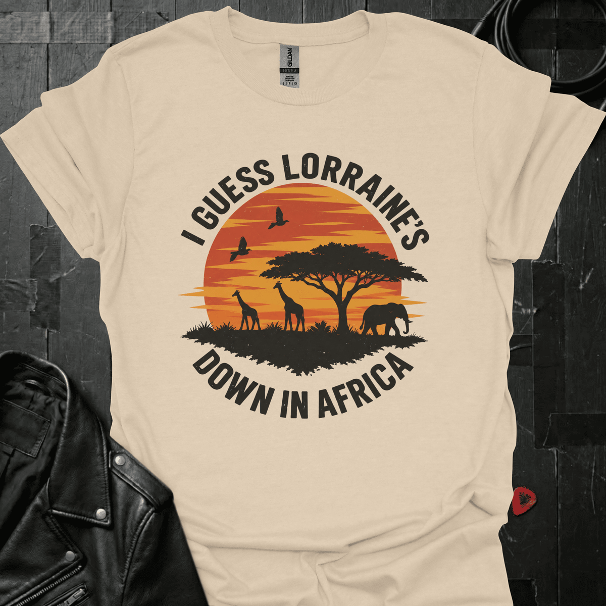 Down In Africa T-Shirt - Sand - T-Shirt