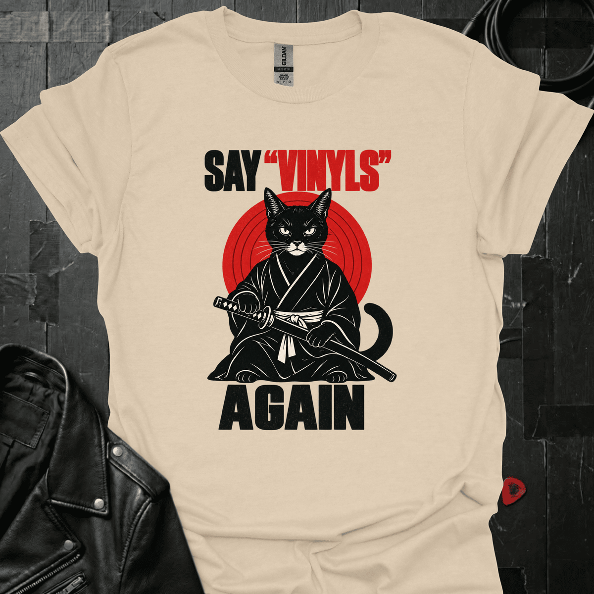 Say Vinyls Again T-Shirt - S - T-Shirt