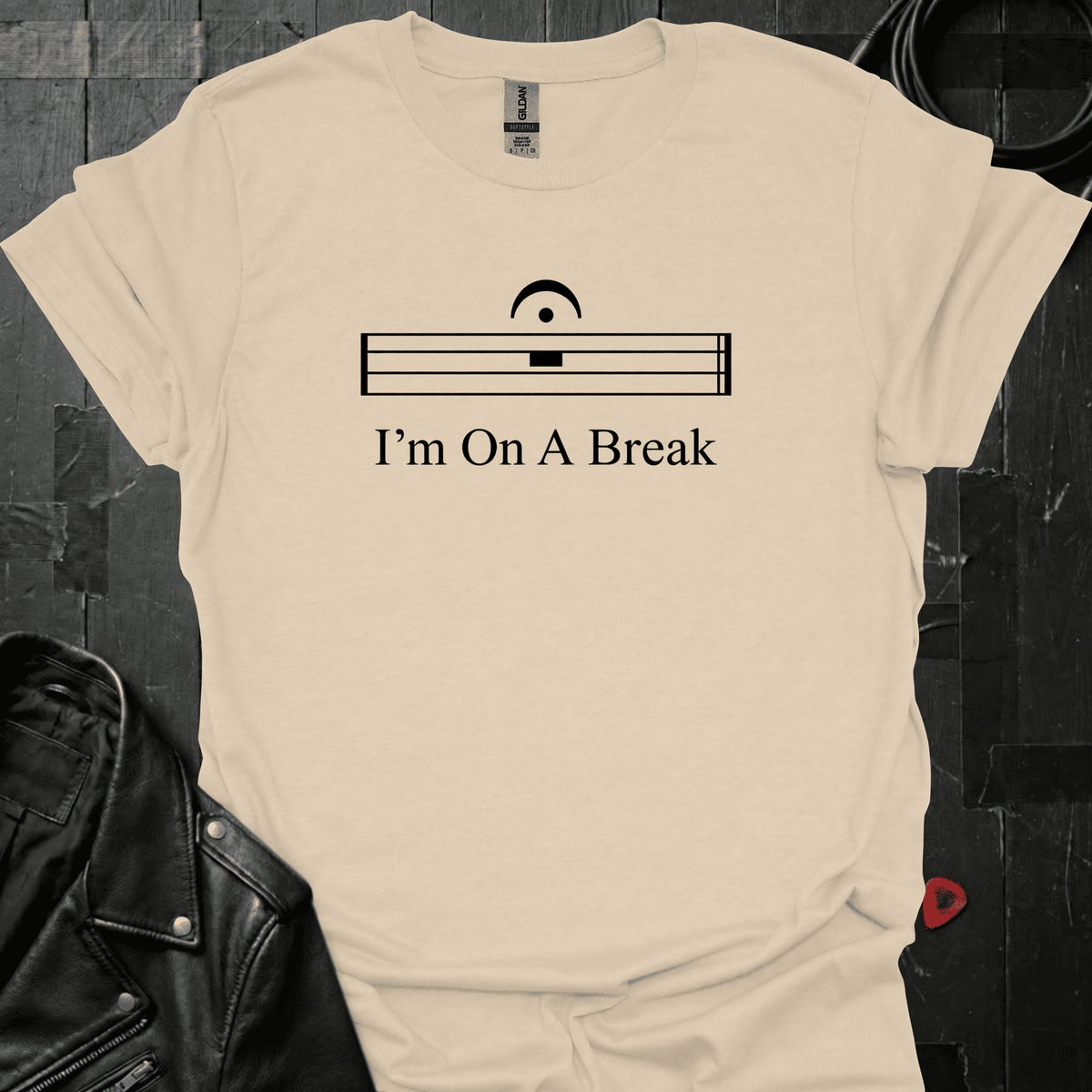 I'm On A Break T-Shirt - Sand - T-Shirt