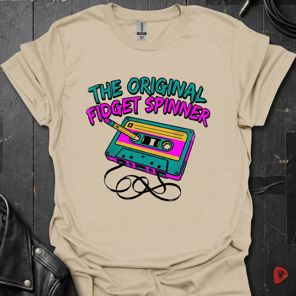 The Original Fidget Spinner T-Shirt - Sand - T-Shirt