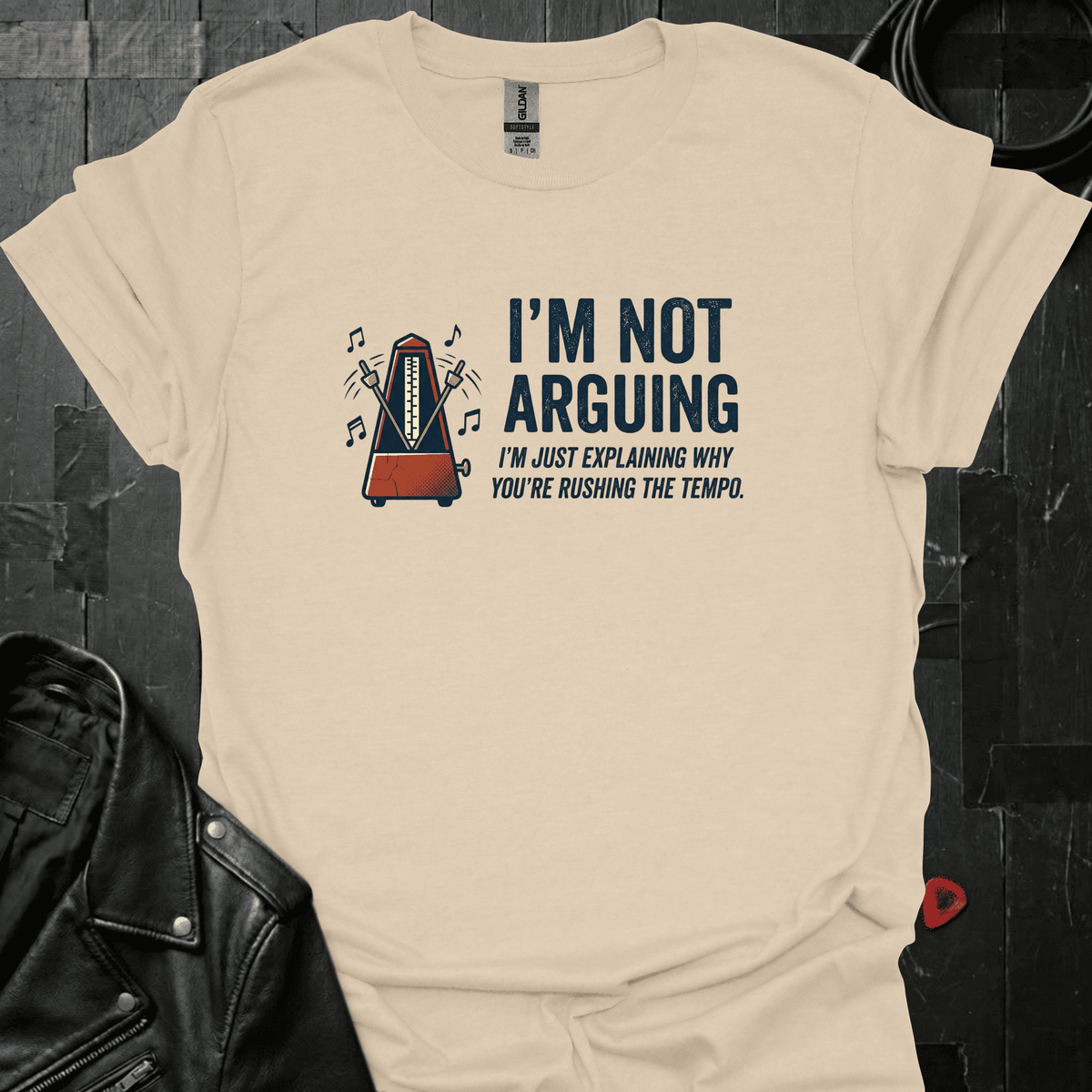 I'm Not Arguing T-Shirt - Sand - T-Shirt