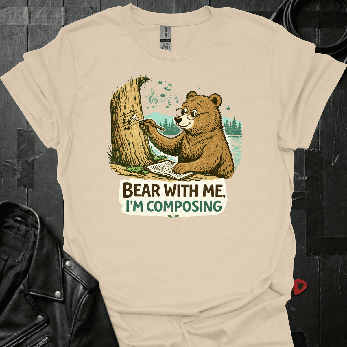 Bear With Me T-Shirt - Sand - T-Shirt