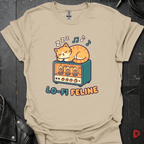 Lo - Fi Feline T-Shirt - Sand - T-Shirt