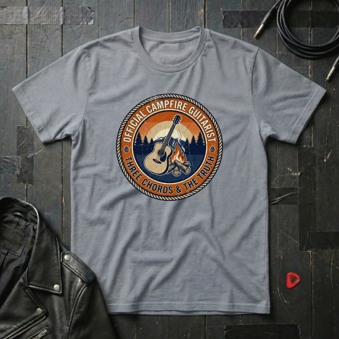 Official Campfire Guitarist T-Shirt