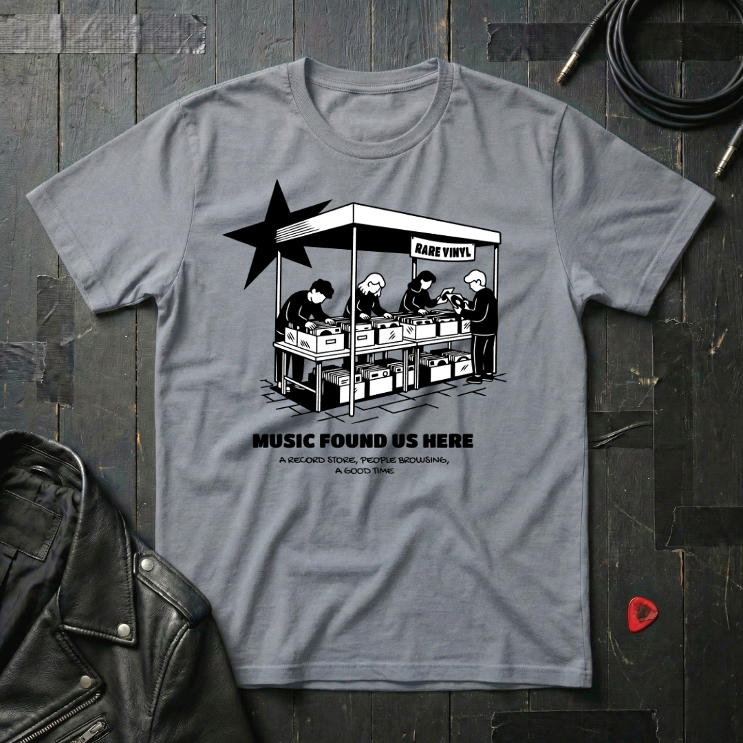 Music Found Us Here T-Shirt