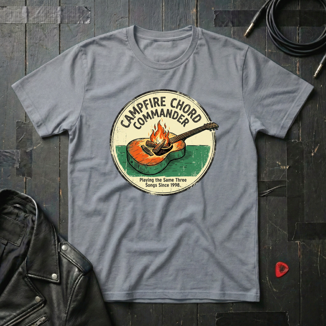 Campfire Chord Commander T-Shirt