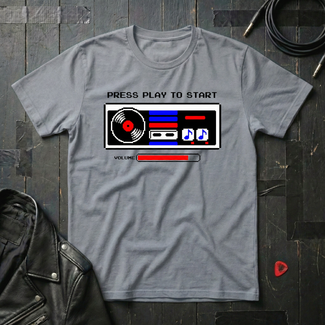 Press Play To Start T-Shirt
