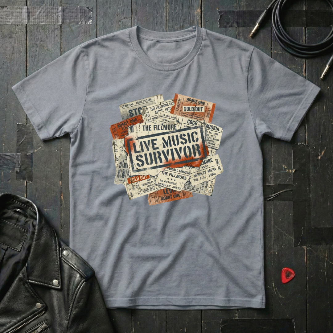 Live Music Survivor T-Shirt