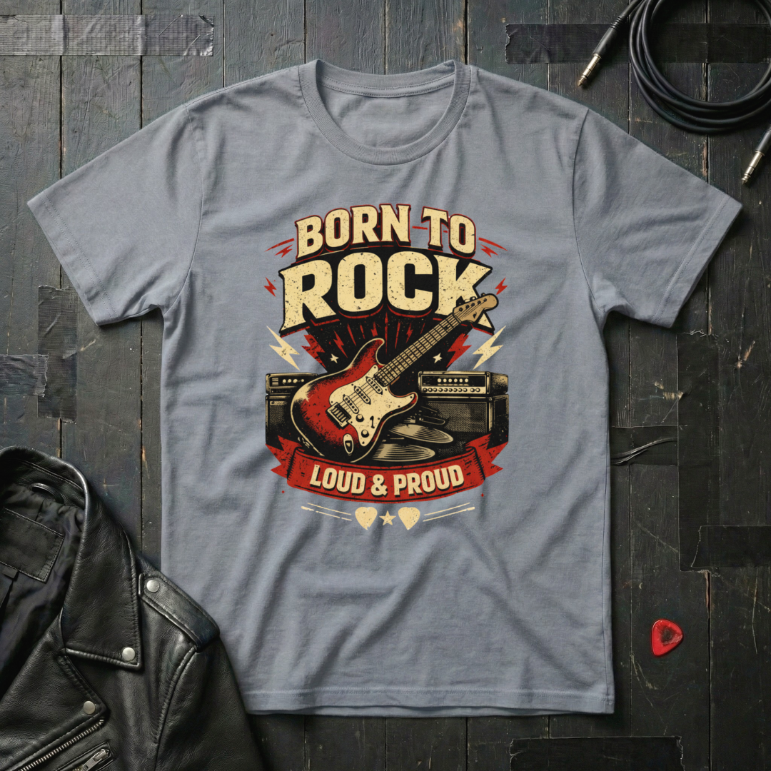 Born To Rock Loud & Proud T-Shirt