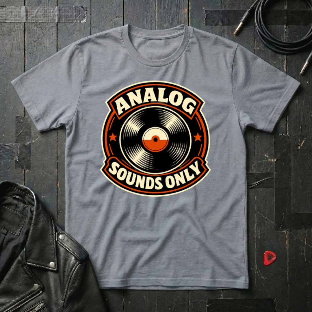 Analog Sounds Only T-Shirt